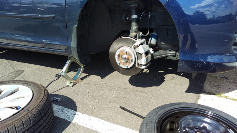 I keep forgetting how much I hate factory jacks. I’m also not sure if I am going to like that oil filter location yet.